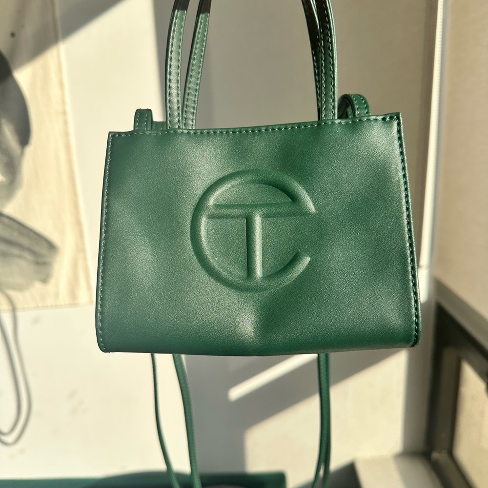 Telfar Small Green Shopping Bag